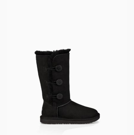 UGG Bailey Button II Triplet - Boots Barn - Svart (NO-T887)